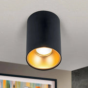 Orion, Deckenleuchte Starlight, Schwarz Detail, moderne Raumbeleuchtung