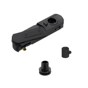 DLS Lighting, 1-Phasen Adapter mit Zugentlastung und Nippel, Schwarz, Produktbild