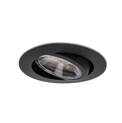 Recessed spotlight Plano Round, white, 2700K