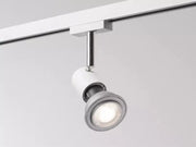 Molto Luce, 2-Phasen Stromschienenstrahler Conte, Weiss, moderne Schienenbeleuchtung