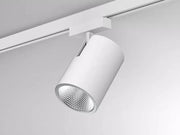 Molto Luce, 2-Phasen Stromschienenstrahler Dash 2, Weiss, moderne Schienenbeleuchtung