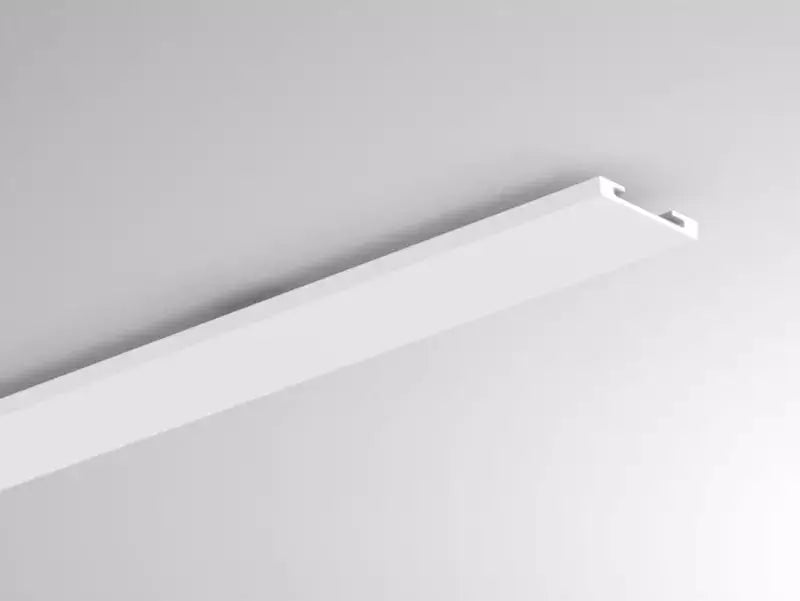 Molto Luce, 2-Phasen Blindabdeckung Volare, Weiss, moderne Schienenbeleuchtung