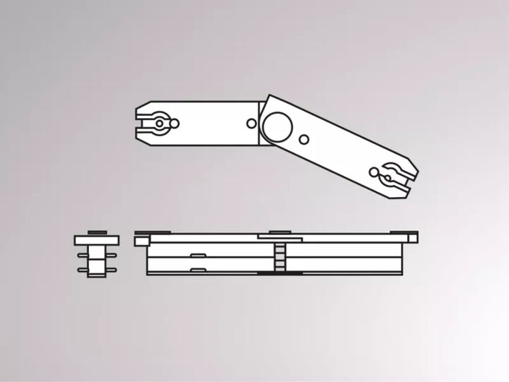 Volare 2-Phase Flexible Angle Connector