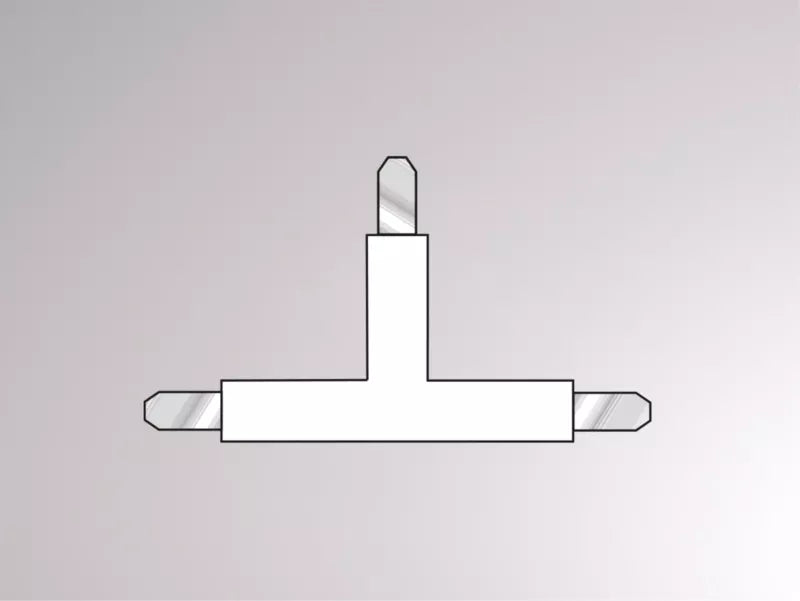 Connecteur en T biphasé Volare