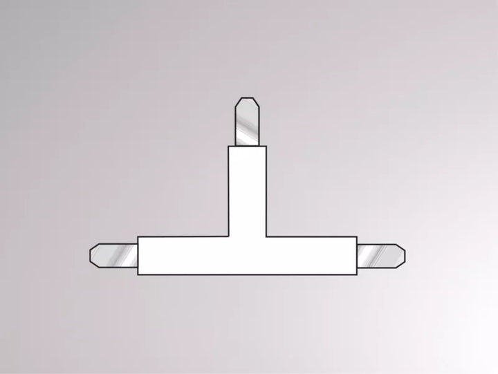 Connecteur en T biphasé Volare