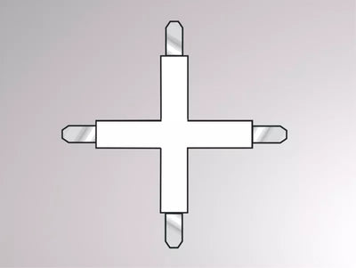 2-Phasen X-Verbinder Volare