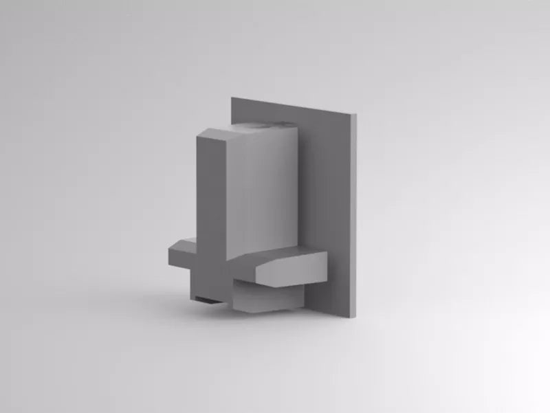 Embout de rail biphasé Volare