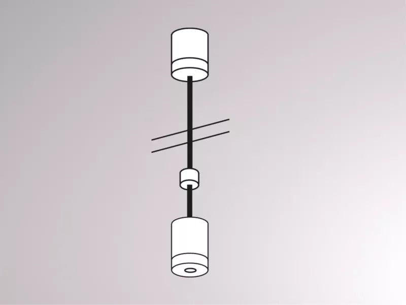 Suspension par câble biphasée Volare