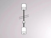 Molto Luce, 2-Phasen Seilabhängung Volare, Produktbild, Stromschienen Zubehör