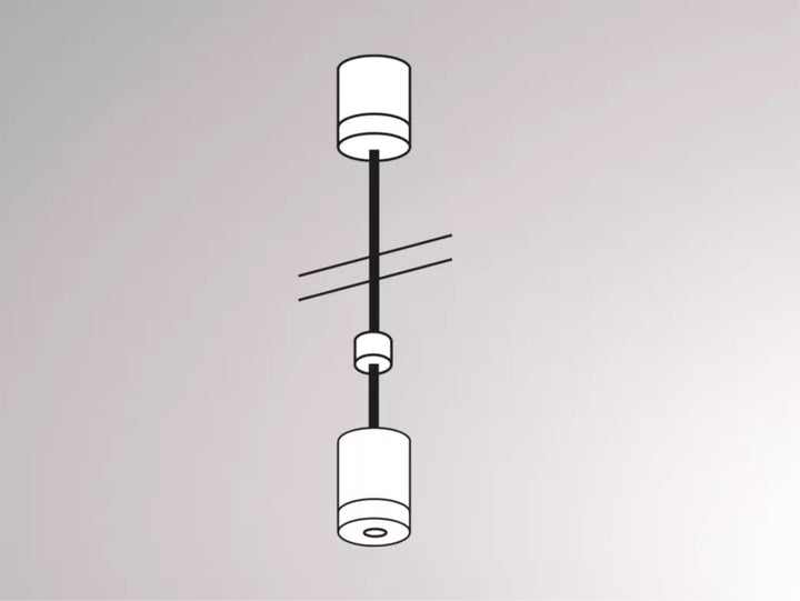 Suspension par câble biphasée Volare