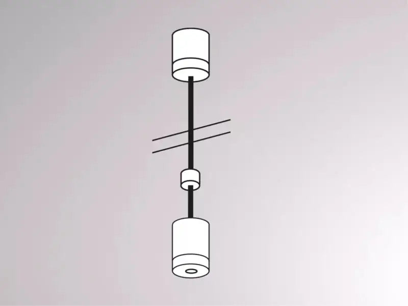 Molto Luce, 2-Phasen Seilabhängung Volare, Produktbild, Stromschienen Zubehör