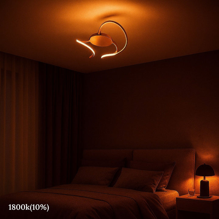 LED ceiling light Scia Warmdim