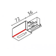 Eutrac, 3-Phasen Einspeiser Track by Eutrac, Skizze, professionelle Lichtplanung