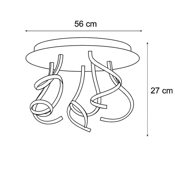 Gloria LED ceiling light