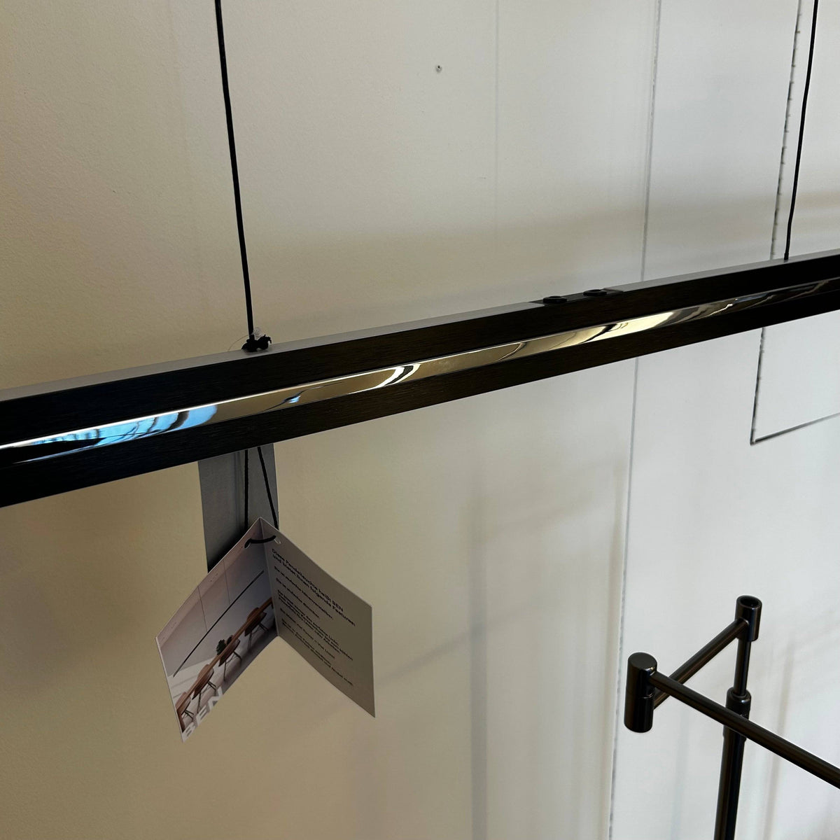 Elements, Pendelleuchte Ben, Schwarz 150cm, Detail