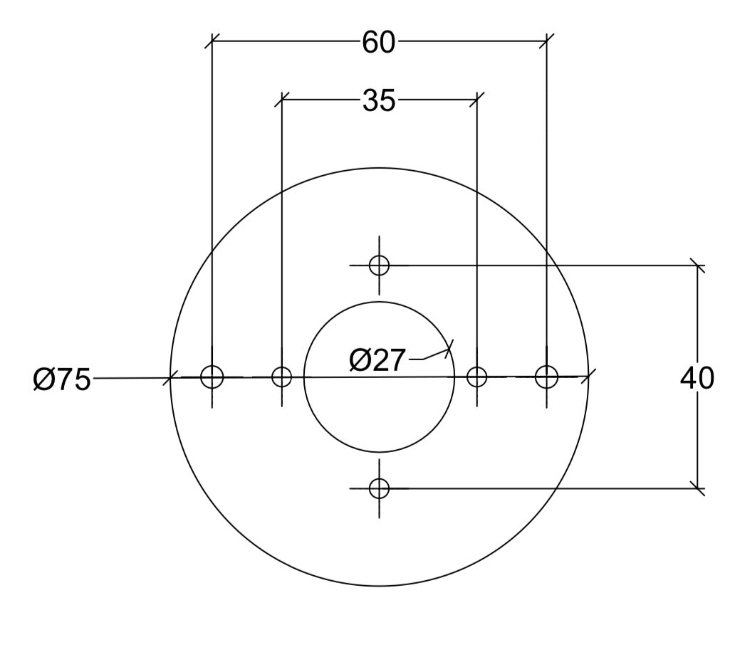 Montageplatte für Clippo S