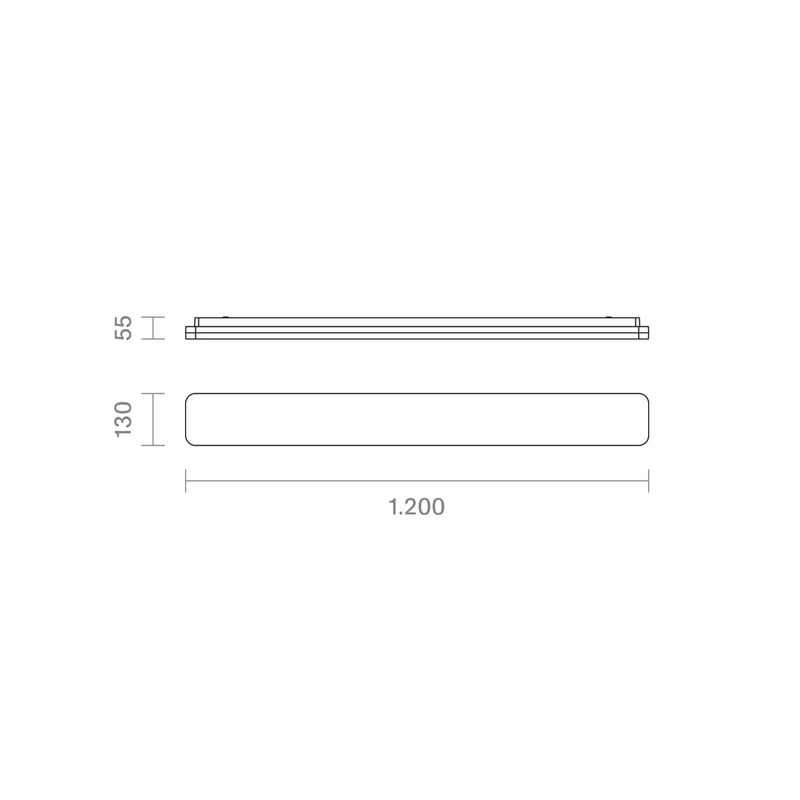 LED-Panel Plank