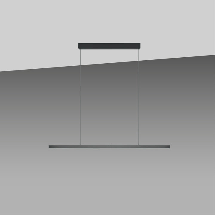 Ligne de luminaires suspendus