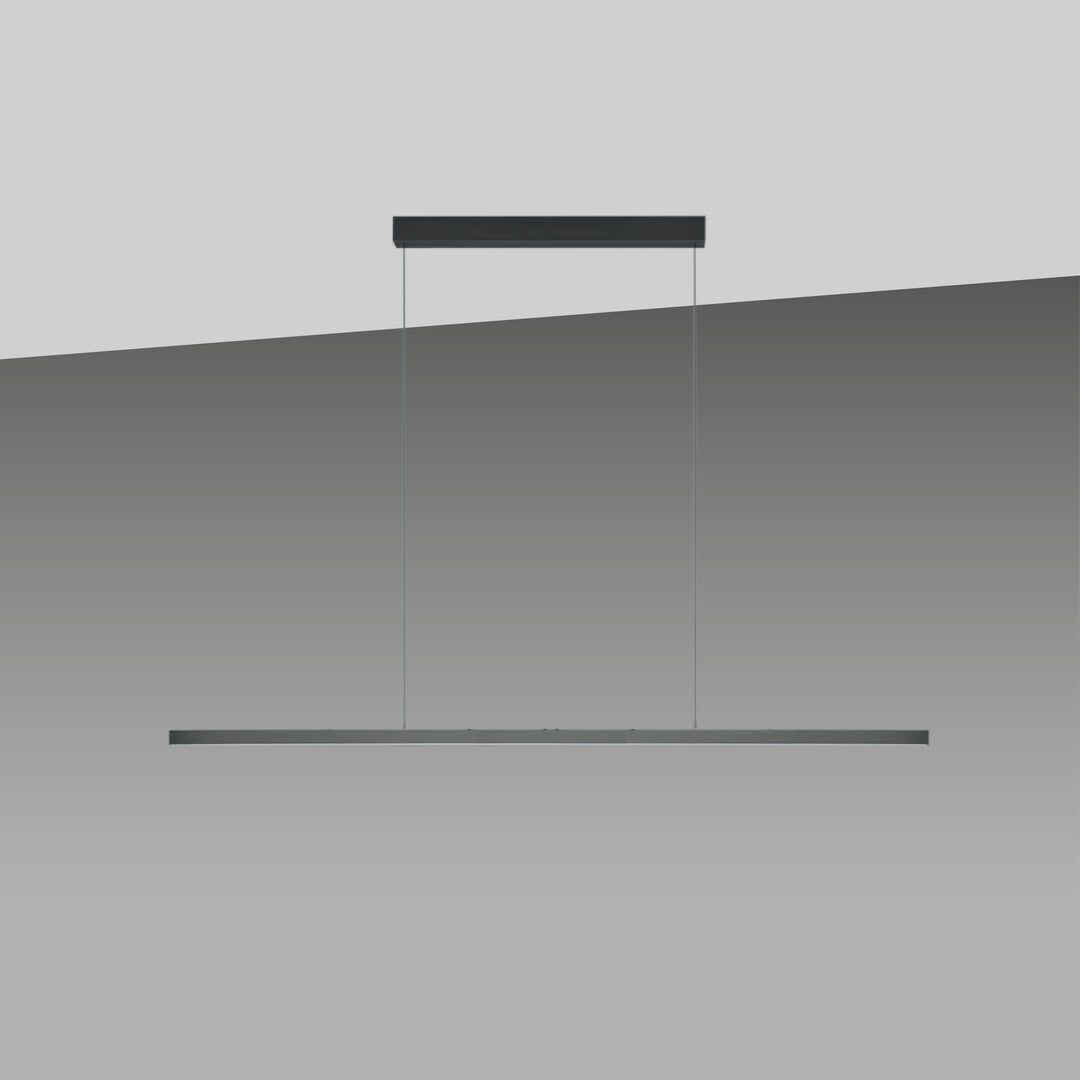 Ligne de luminaires suspendus