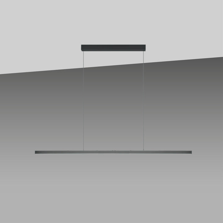 Ligne de luminaires suspendus