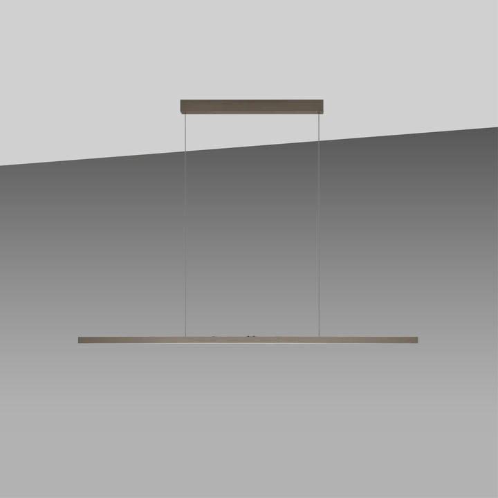 Ligne de luminaires suspendus