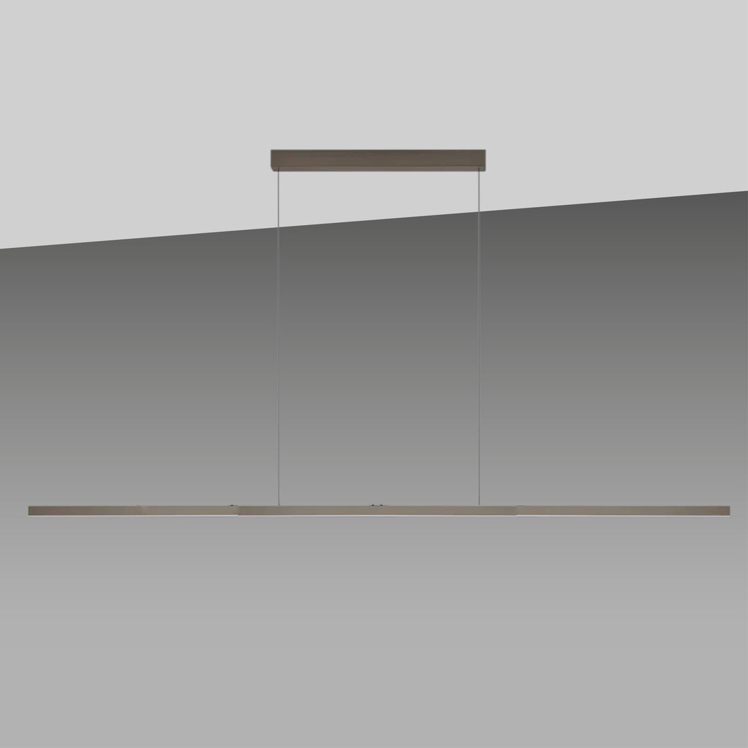 Ligne de luminaires suspendus