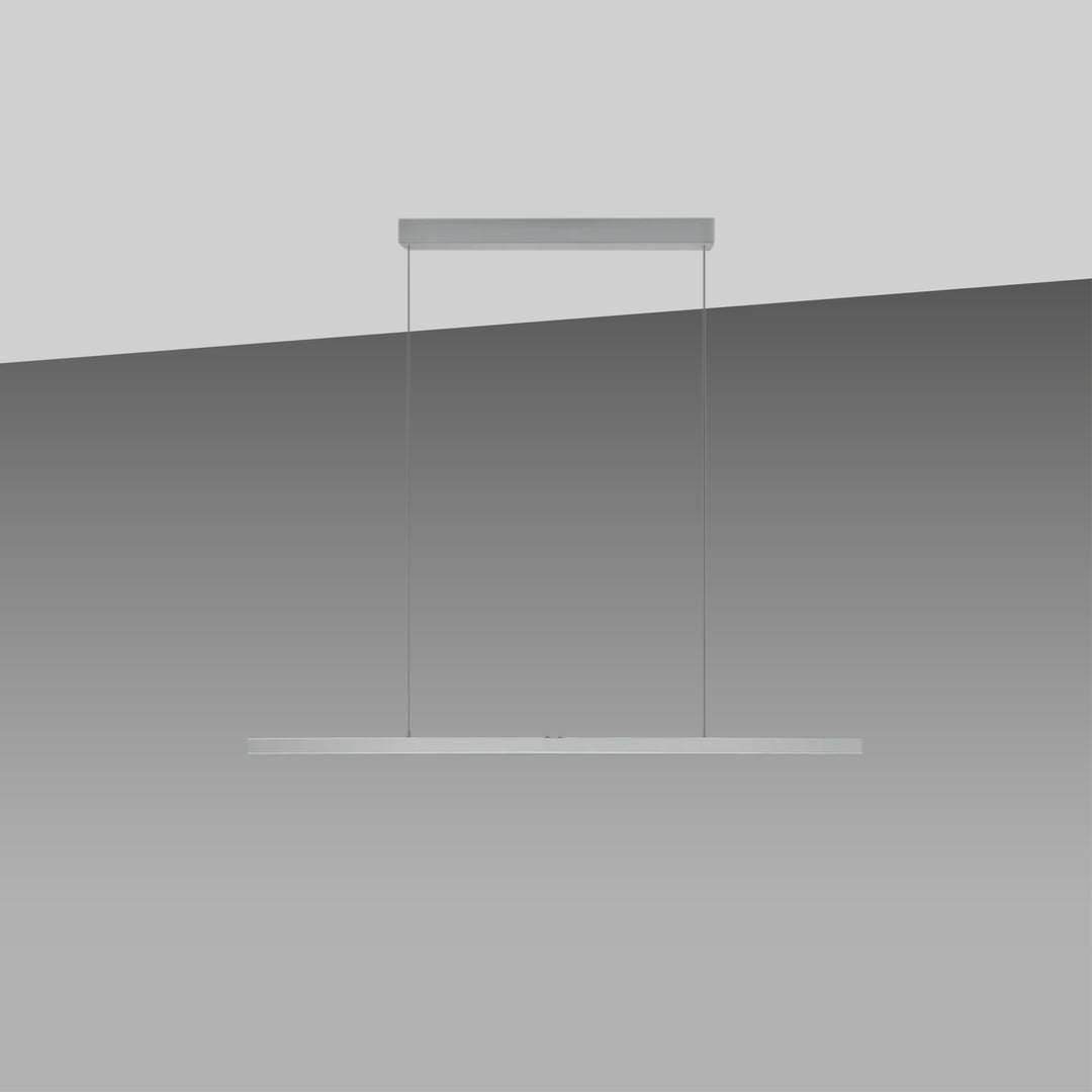 Ligne de luminaires suspendus