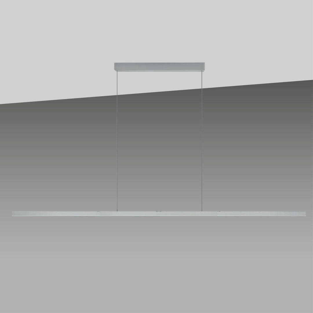 Ligne de luminaires suspendus