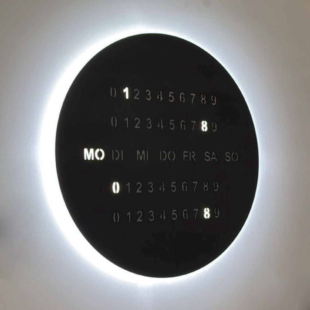 Wall lamp "Blade 'o clock"