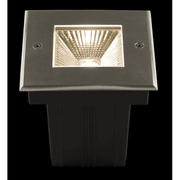 Bodeneinbaustrahler Nelio, eckig, IP67, 3000K