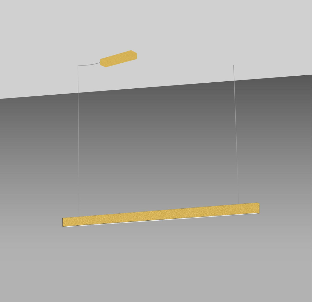 Braga, Pendelleuchte Elle, Gold 133cm, Produktbild