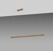 Braga, Pendelleuchte Elle, Taupe 133cm, Produktbild