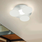 Braga, Deckenleuchte Nuvola 35cm, Weiss-Weiss, moderne Deckenleuchte