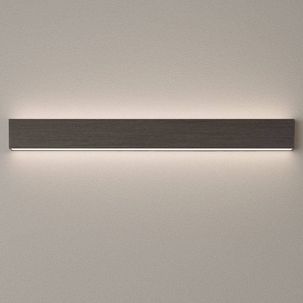 Braga, Wandleuchte Shield, Gunmetal 111cm, Produktbild