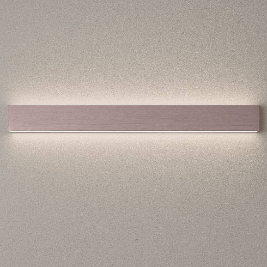 Braga, Wandleuchte Shield, Rosegold 111cm, Produktbild