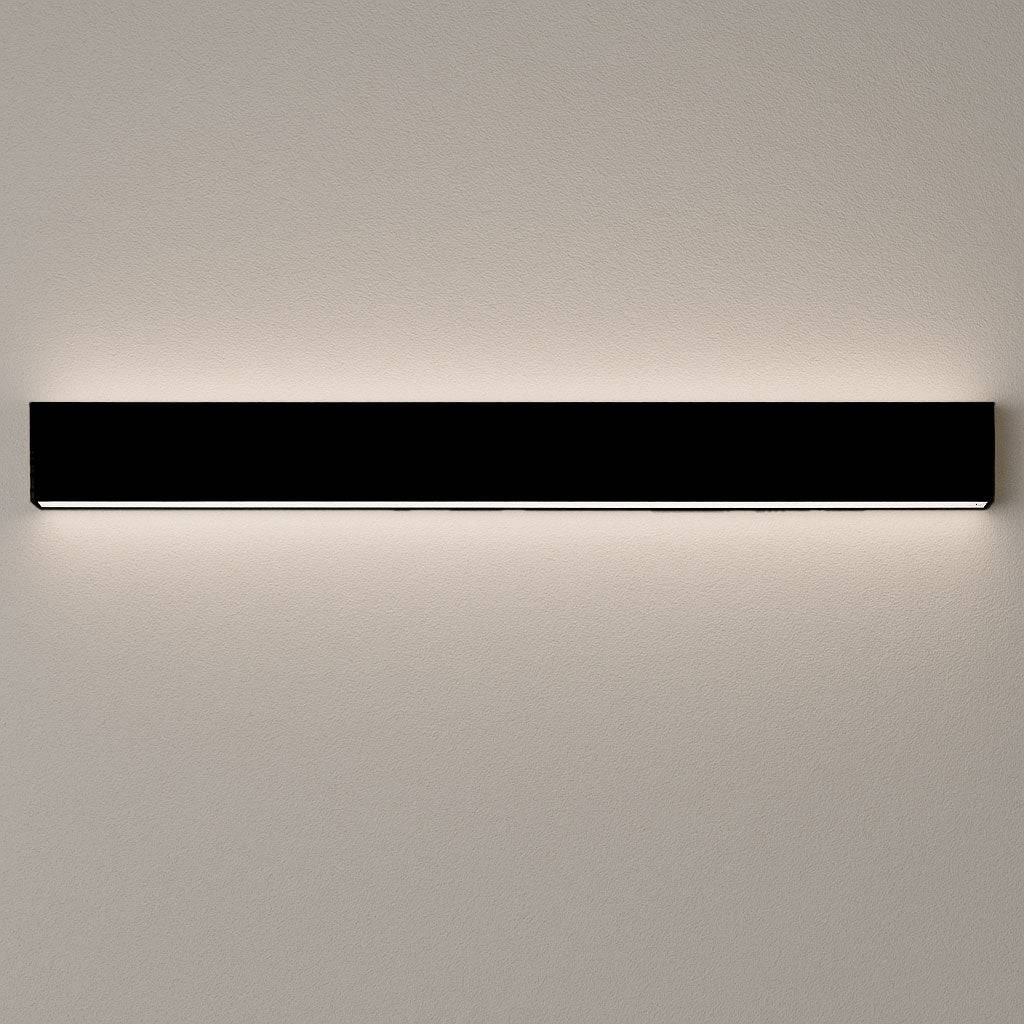 Braga, Wandleuchte Shield, Schwarz 111cm, Produktbild