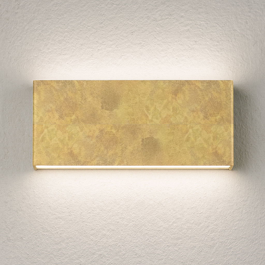 Braga, Wandleuchte Shield, Blattgold 19cm, Produktbild