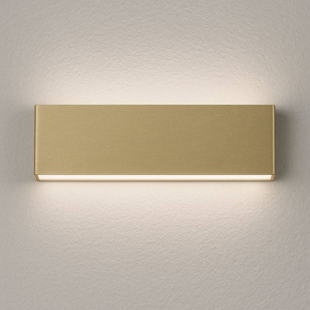 Braga, Wandleuchte Shield, Gold 31cm, Produktbild