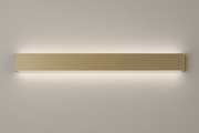 Braga, Wandleuchte Shield, Champagner 81cm, Produktbild