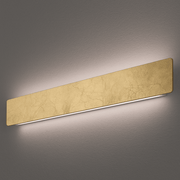 Braga, Wandleuchte Spade, Blattgold 118cm, Produktbild