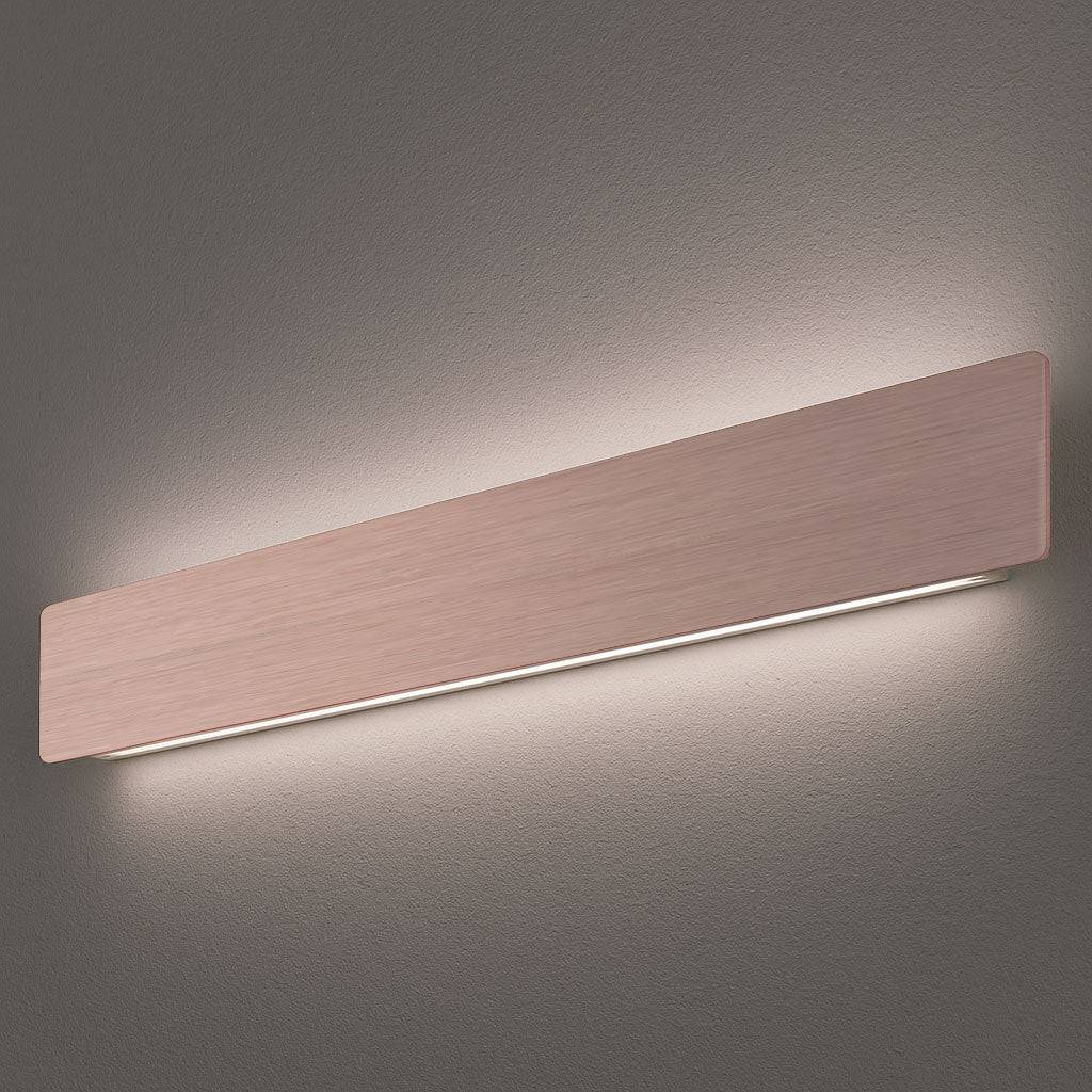 Braga, Wandleuchte Spade, Rosegold 118cm, Produktbild