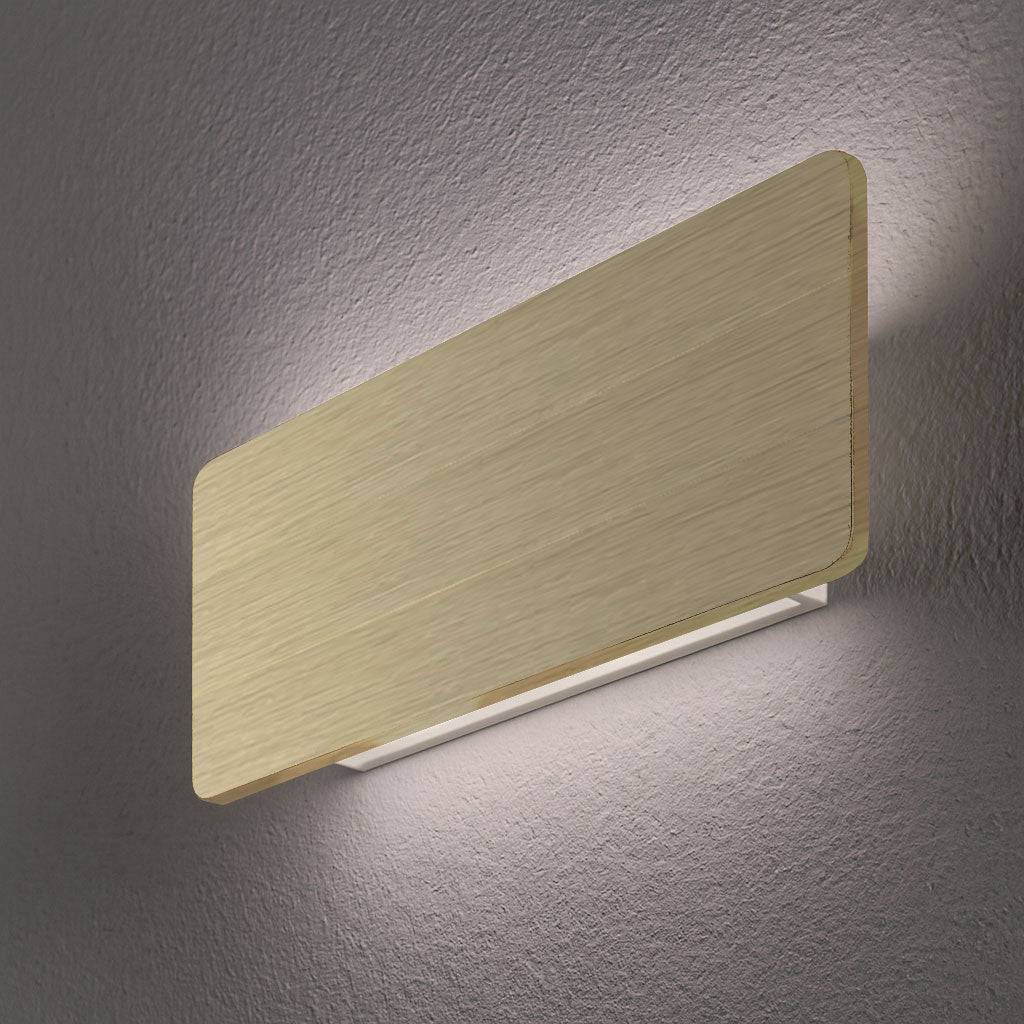 Braga, Wandleuchte Spade, Champagner 26cm, Produktbild