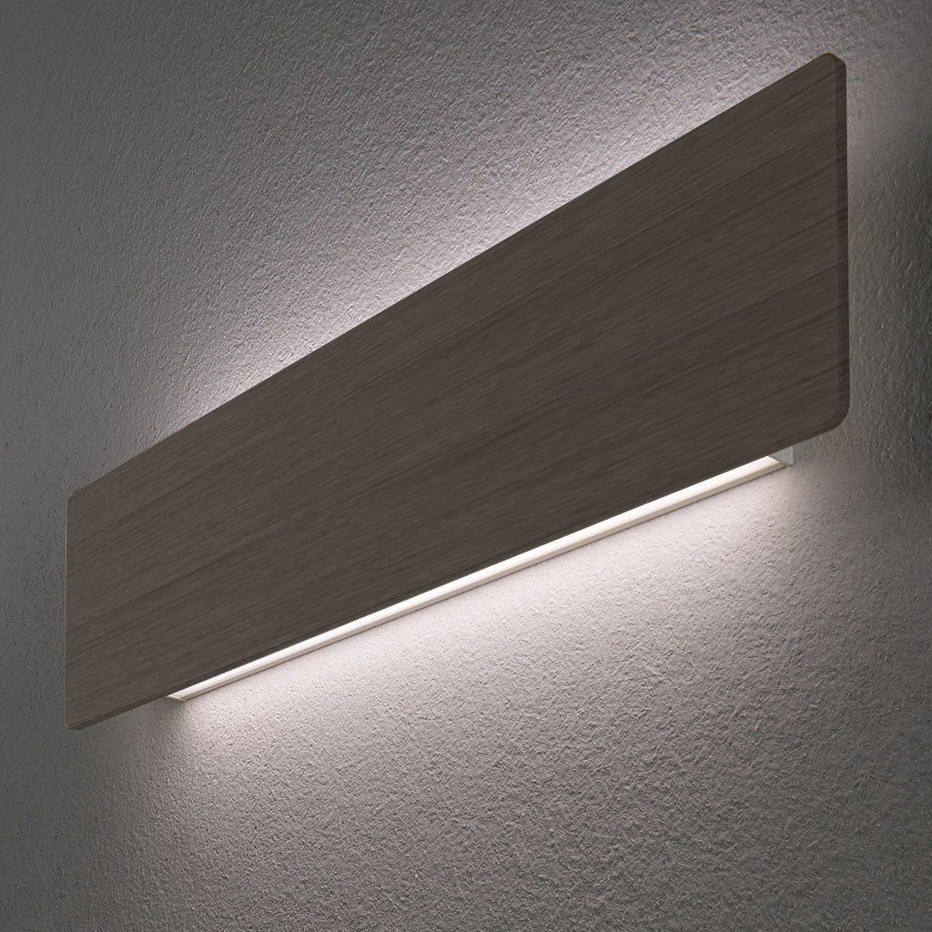 Braga, Wandleuchte Spade, Gunmetal 38cm, Produktbild