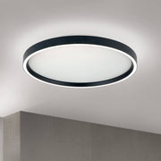 Orion, Deckenleuchte Marla, Schwarz 40cm, moderne Deckenleuchte