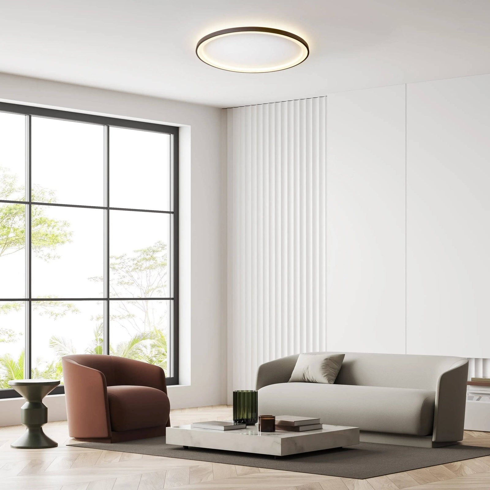 Deckenleuchte Loud PRO 24V in modernem Wohnzimmer