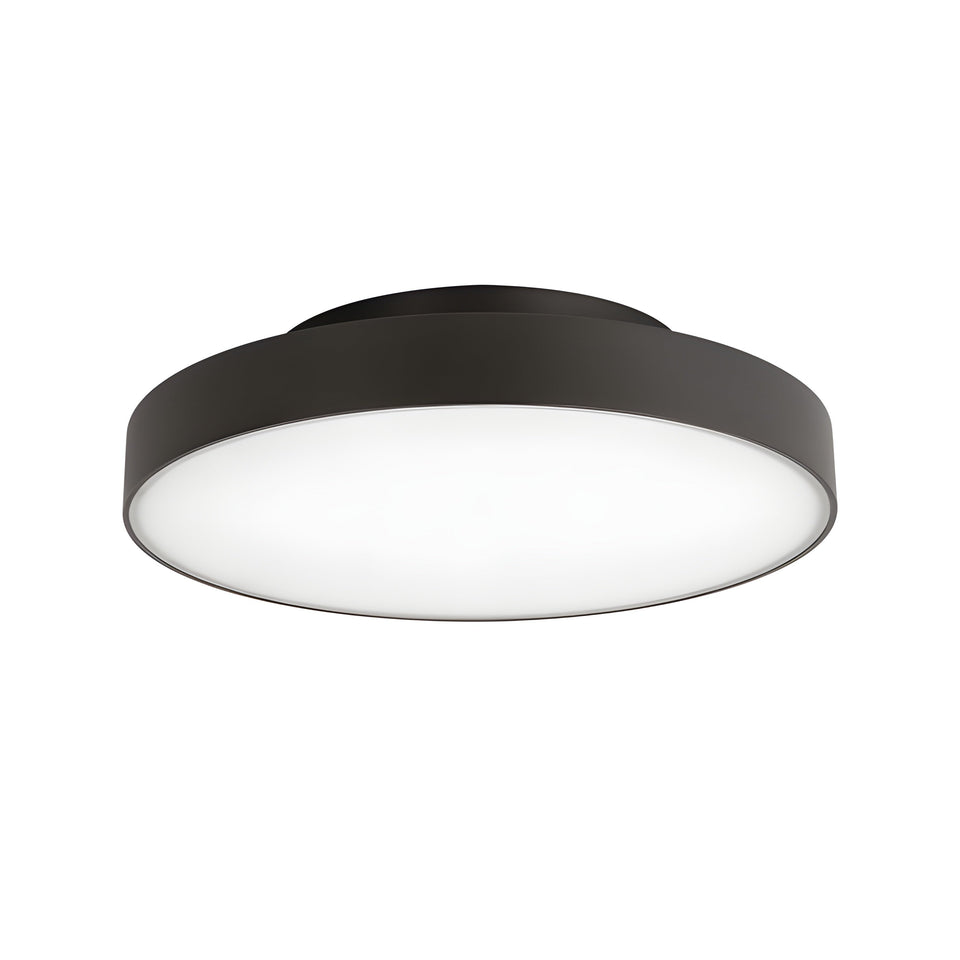 Gea Luce, Deckenleuchte Luci 1 CCT, Anthrazit, moderne Deckenleuchte