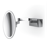 Wandkosmetikspiegel Vision, verchromt, runder Spiegel, Badezimmer