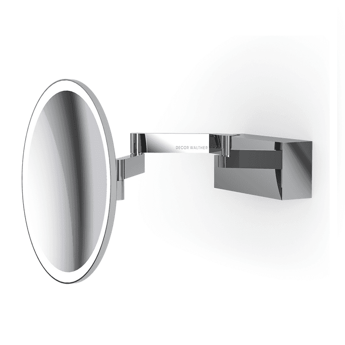 Wandkosmetikspiegel Vision, verchromt, runder Spiegel, Badezimmer