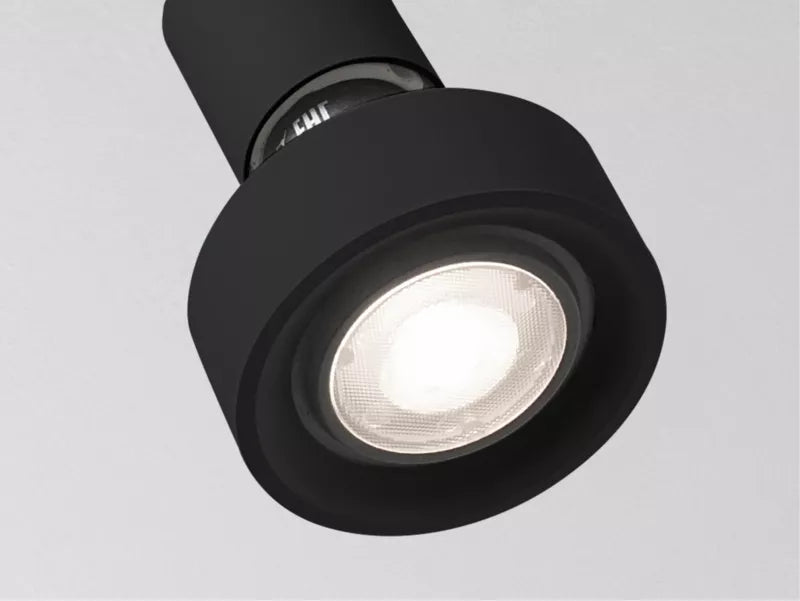 Anneau décoratif pour projecteur sur rail biphasé Conte Volare