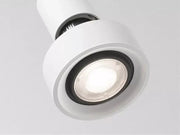Molto Luce, Dekorring zu 2-Phasen Stromschienenstrahler Conte Volare, Weiss 59mm, moderne Lichtlösung